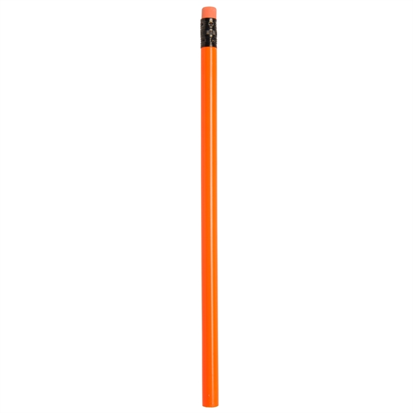 #2 Pencil with a bright neon color, matching eraser and black... from ASI 52840 Evans Manufacturing