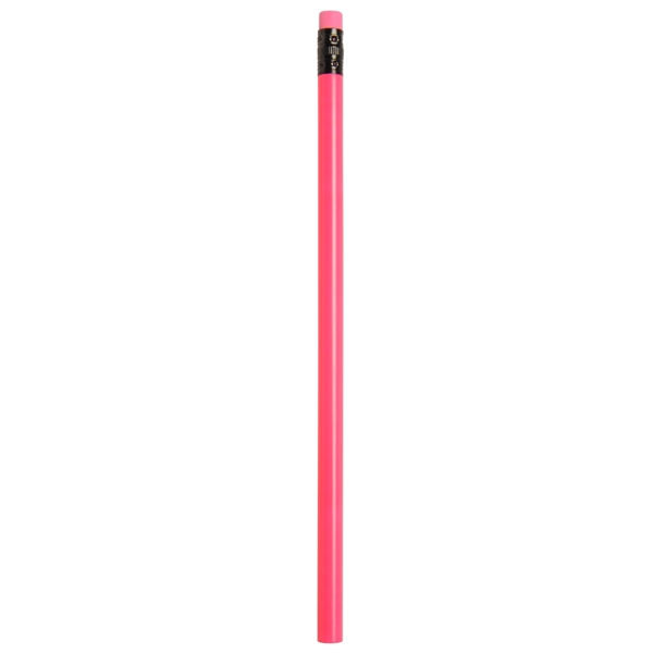 #2 Pencil with a bright neon color, matching eraser and black... from ASI 52840 Evans Manufacturing
