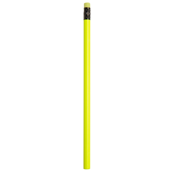 #2 Pencil with a bright neon color, matching eraser and black... from ASI 52840 Evans Manufacturing