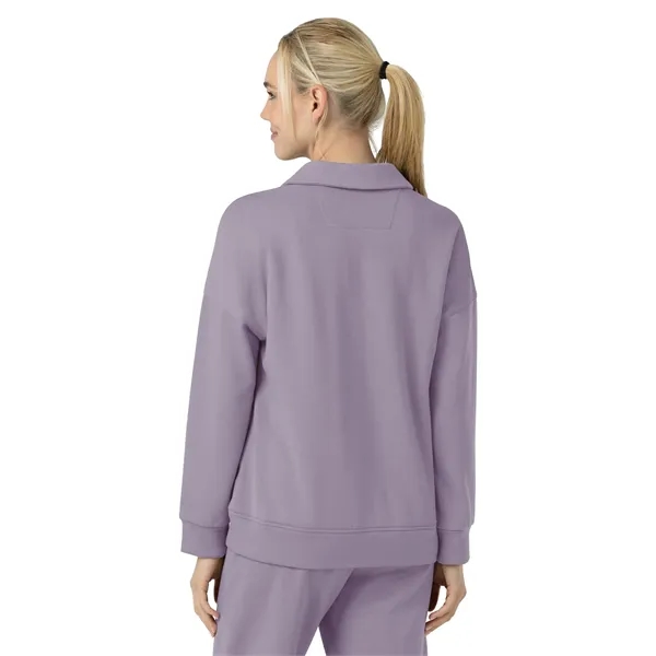 Wink- Unwind & Lounge - Women's Relaxed Pullover Polo... from ASI 86018 Scrub Authority