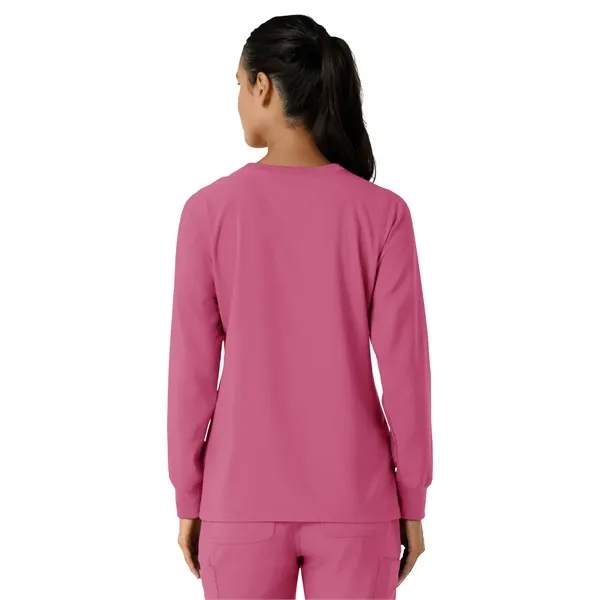 Carhartt Scrubs - Women's One-Pocket Crew Neck Long Sleev...... from ASI 86018 Scrub Authority