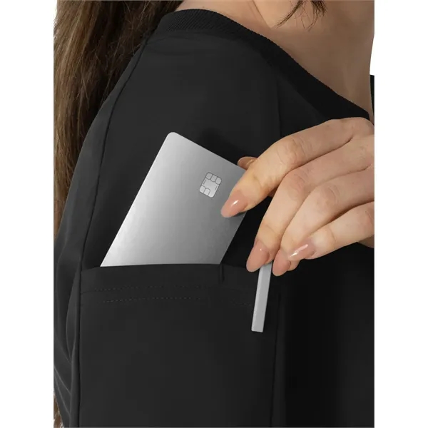 Wink - Renew - Women's Two-Pocket Tuck-In Henley Scrub Top... from ASI 86018 Scrub Authority