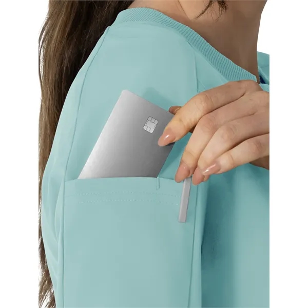 Wink - Renew - Women's Two-Pocket Tuck-In Henley Scrub Top... from ASI 86018 Scrub Authority