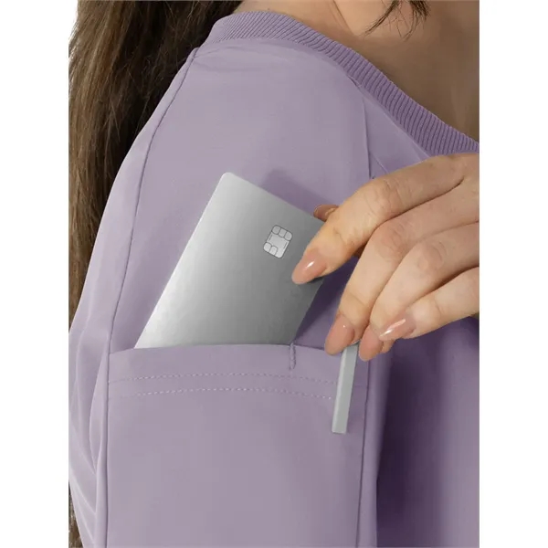 Wink - Renew - Women's Two-Pocket Tuck-In Henley Scrub Top... from ASI 86018 Scrub Authority