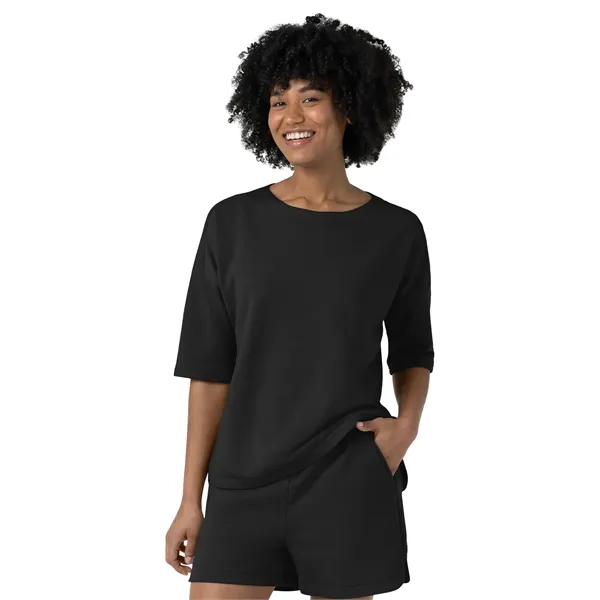 Wink - Unwind & Lounge - Women's Relaxed Pullover Sweatshirt... from ASI 86018 Scrub Authority