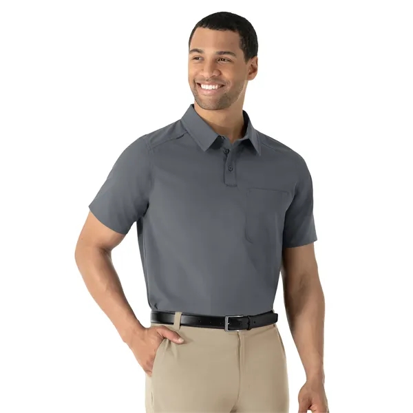 Wink - Nurtur - Men's Two-Pocket Scrub Polo... from ASI 86018 Scrub Authority