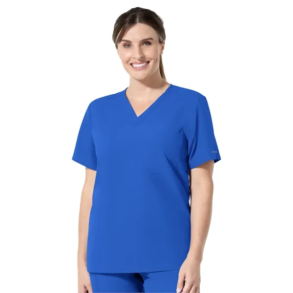Wink - Nurtur - Unisex One-Pocket V-Neck Scrub Top... from ASI 86018 Scrub Authority