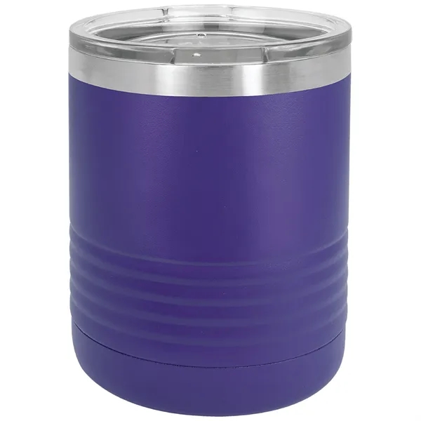 Polar Camel 10 ounce insulated stainless steel travel tumbler with clear... from ASI 74601 Calico