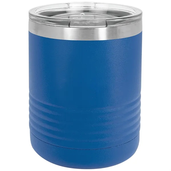 Polar Camel 10 ounce insulated stainless steel travel tumbler with clear... from ASI 74601 Calico