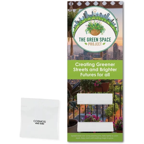Each bookmark includes a seed packet of your choice, adding a... from ASI 54100 Fields Manufacturing Inc
