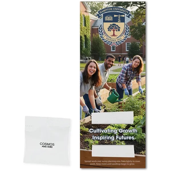 Each bookmark includes a seed packet of your choice, adding a... from ASI 54100 Fields Manufacturing Inc