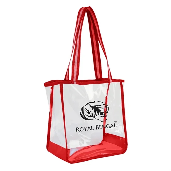 Clear tote bag with a transparent design.... from ASI 57956 Graphco line