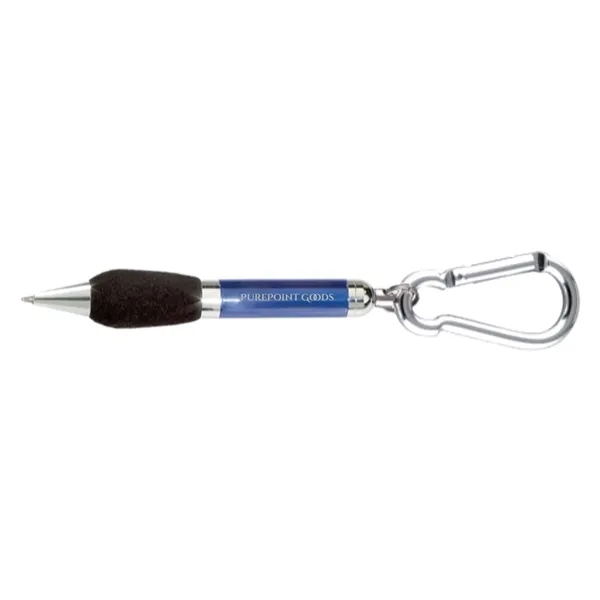 Metal body pen with a carabiner... from ASI 57956 Graphco line