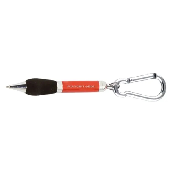 Metal body pen with a carabiner... from ASI 57956 Graphco line