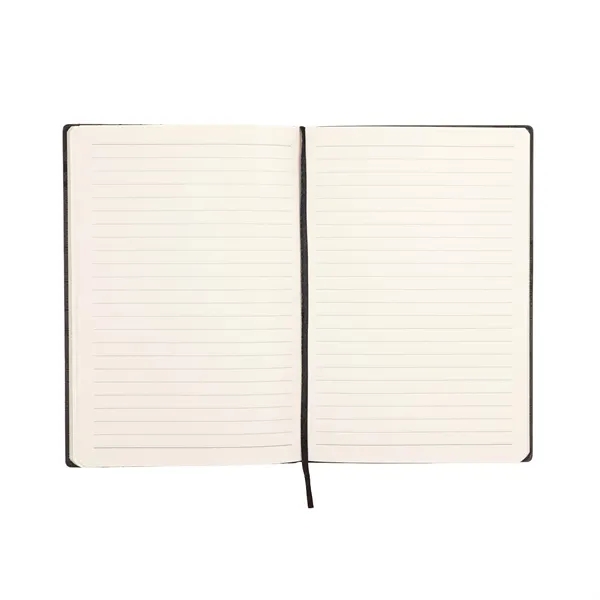 A5 journal with a stripe embossed design... from ASI 57956 Graphco line