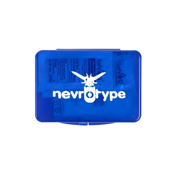 First aid kit with 12 essential medical supplies.... from ASI 57956 Graphco line