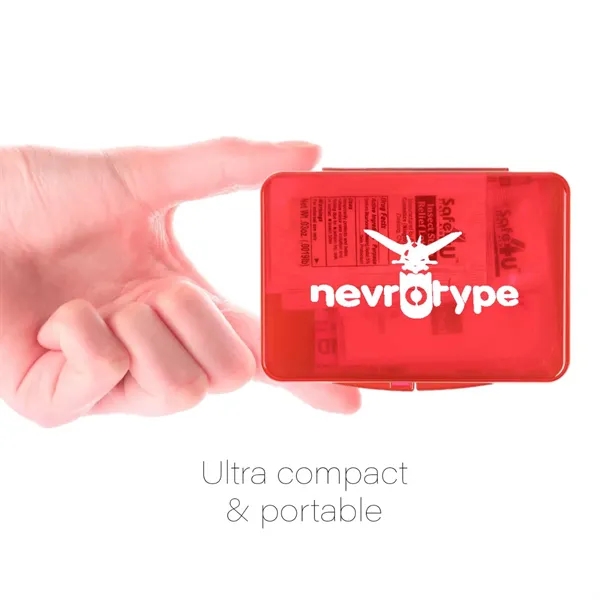 First aid kit with 12 essential medical supplies.... from ASI 57956 Graphco line