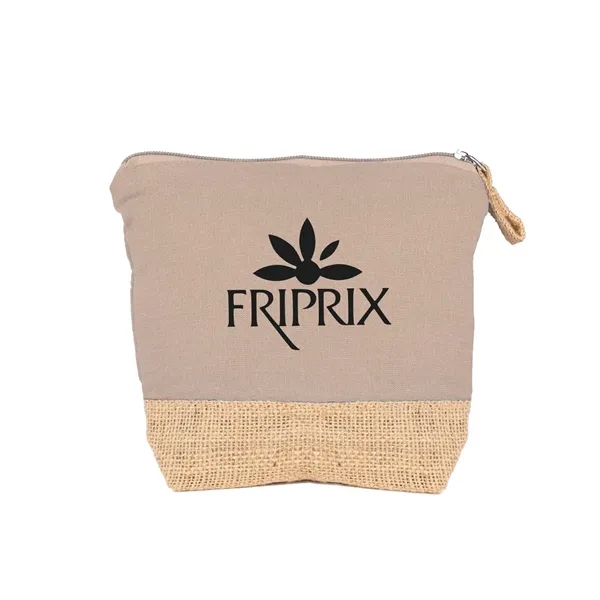 Pouch made from eco-friendly canvas material.... from ASI 57956 Graphco line