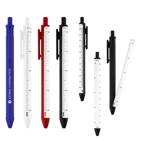 Pen with a comfortable grip and a 4" ruler.... from ASI 57956 Graphco line