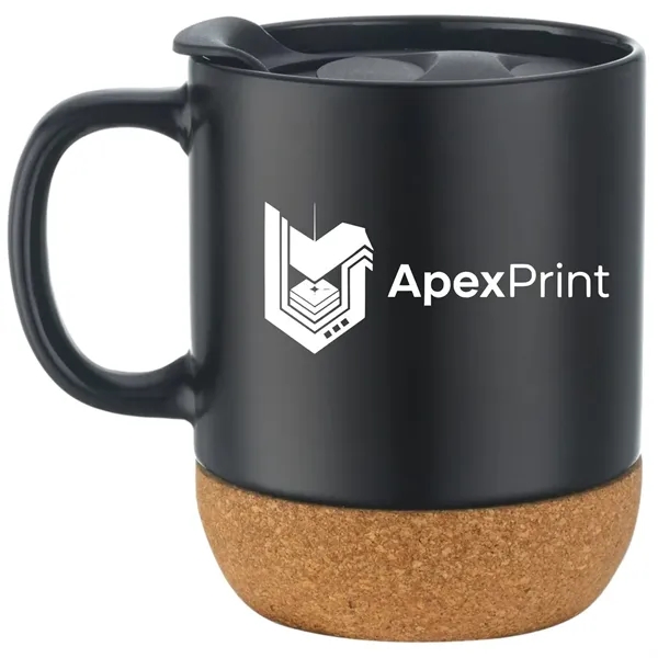 20oz ceramic mug with a handle.... from ASI 57956 Graphco line