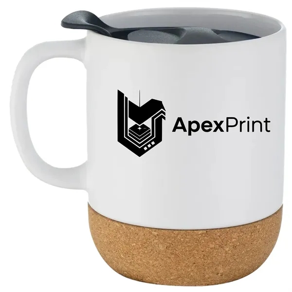20oz ceramic mug with a handle.... from ASI 57956 Graphco line
