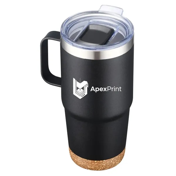 24oz stainless steel travel mug with a secure lid and comfortable... from ASI 57956 Graphco line