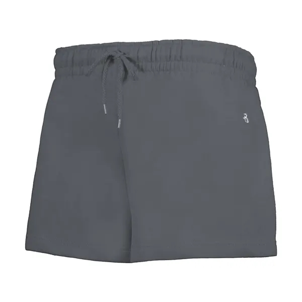 The Ladies' Athletic Fleece Shorts are crafted from a 9.5-ounce ringspun... from ASI 37461 Augusta Sportswear