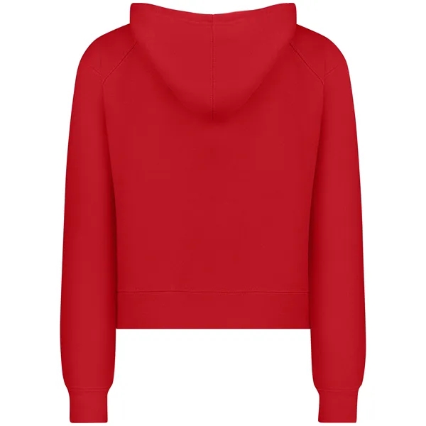 The Ladies' Athletic Fleece Crop Hoodie is crafted from a 9.5-ounce... from ASI 37461 Augusta Sportswear