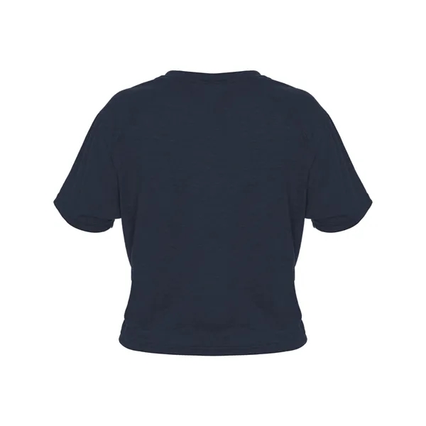 The Ladies' Tri-Blend Crop Tee is made from a performance fabric... from ASI 37461 Augusta Sportswear