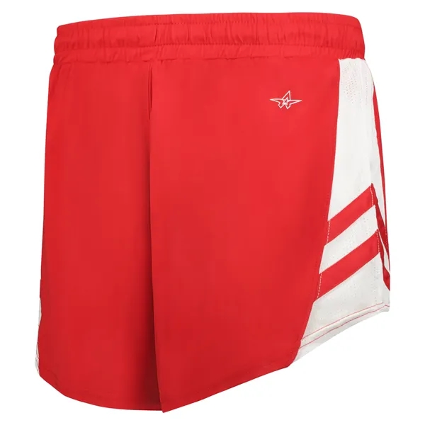 The Medal Track Shorts are made from 100% polyester pique with... from ASI 37461 Augusta Sportswear