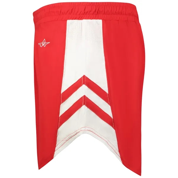 The Medal Track Shorts are made from 100% polyester pique with... from ASI 37461 Augusta Sportswear