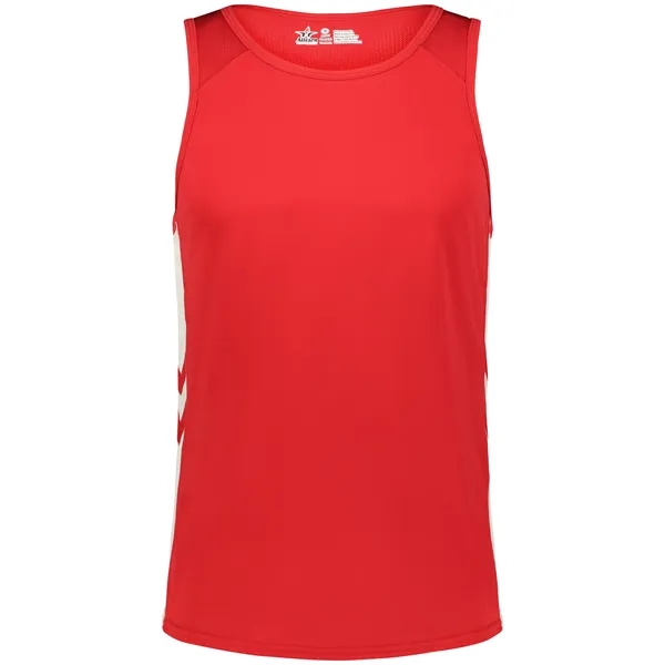 The Medal Track Jersey is made from 100% polyester pique and... from ASI 37461 Augusta Sportswear