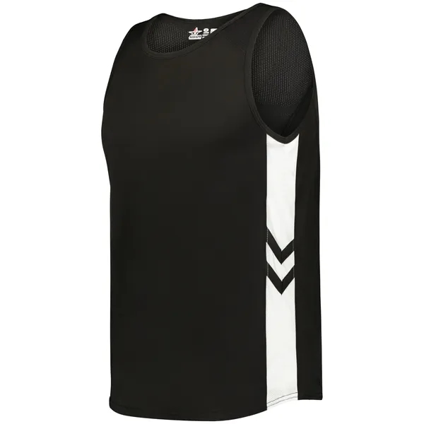 The Medal Track Jersey is made from 100% polyester pique and... from ASI 37461 Augusta Sportswear
