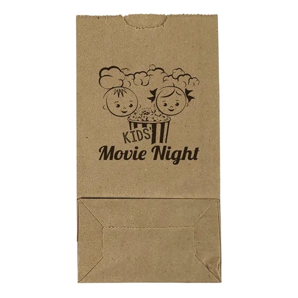 Paper Popcorn Bag with serrated cut top.... from ASI 37940 Bag Makers Inc