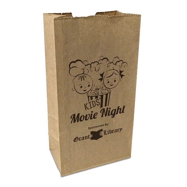 Paper Popcorn Bag with serrated cut top.... from ASI 37940 Bag Makers Inc
