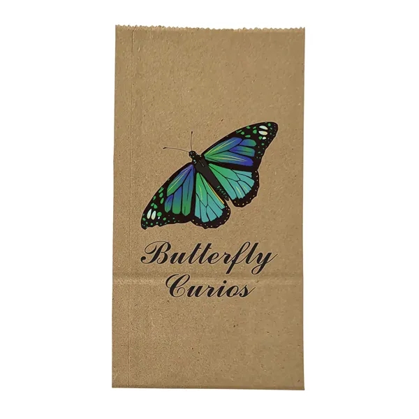 Paper Popcorn Specialty Bag with serrated cut top.... from ASI 37940 Bag Makers Inc