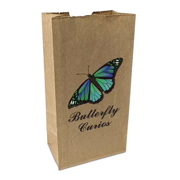 Paper Popcorn Specialty Bag with serrated cut top.... from ASI 37940 Bag Makers Inc