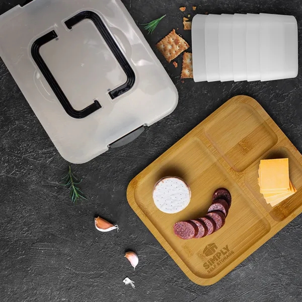 Covered Charcuterie Snack Board... from ASI 30208 A P Specialties / AP Specialties