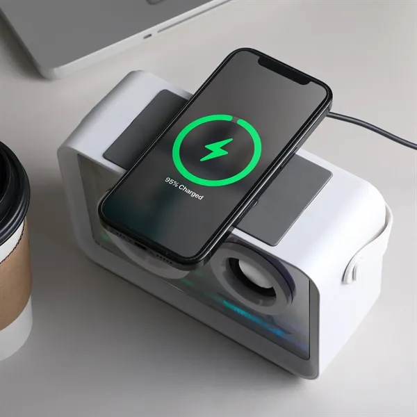 Wireless speaker with mesmerizing infinity mirror effect and RGB lighting delivers... from ASI 61966 HPG / OrigAudio HPG Gold