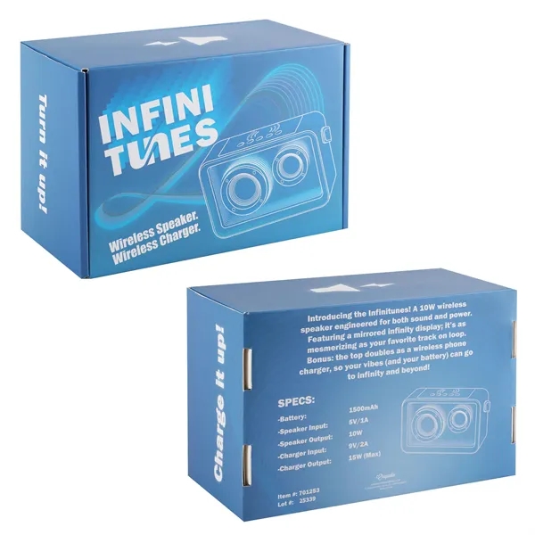 Wireless speaker with mesmerizing infinity mirror effect and RGB lighting delivers... from ASI 61966 HPG / OrigAudio HPG Gold