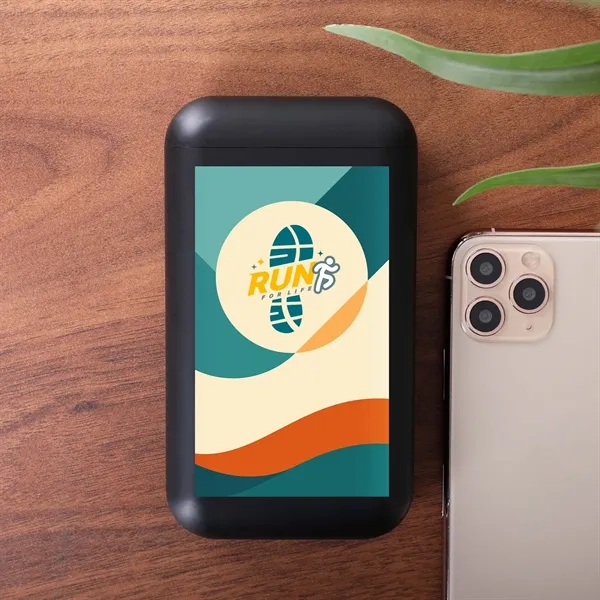 Two-in-one power bank and wireless earbuds with touchscreen control keep devices... from ASI 61966 HPG / OrigAudio HPG Gold