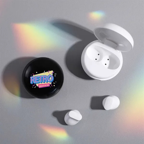 Compact wireless earbuds deliver quality sound and portability in a sleek,... from ASI 61966 HPG / HandStands HPG Gold