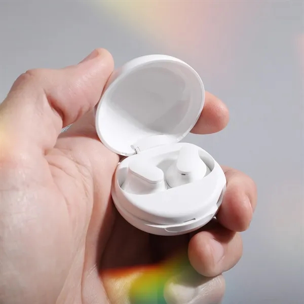 Compact wireless earbuds deliver quality sound and portability in a sleek,... from ASI 61966 HPG / HandStands HPG Gold