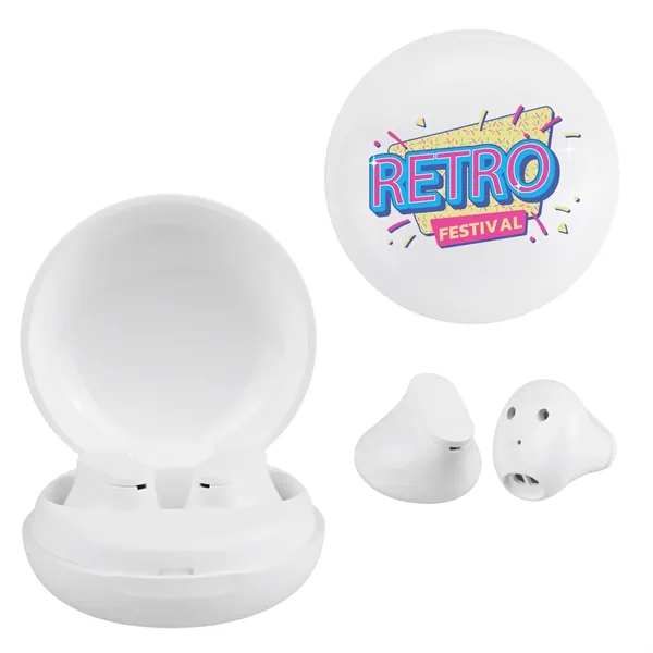 Compact wireless earbuds deliver quality sound and portability in a sleek,... from ASI 61966 HPG / HandStands HPG Gold