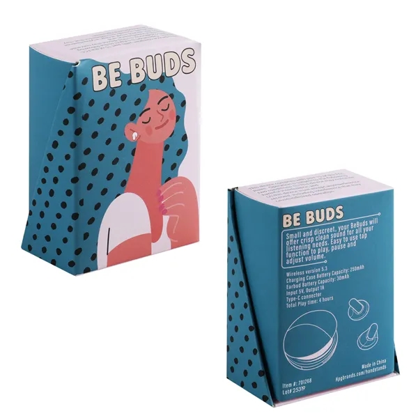 Compact wireless earbuds deliver quality sound and portability in a sleek,... from ASI 61966 HPG / HandStands HPG Gold