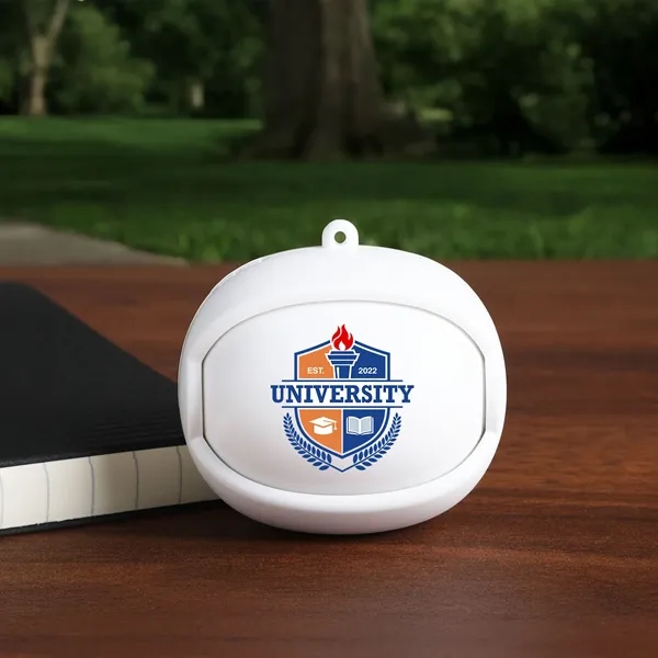 Wireless earbuds with a rotating case that spins to reveal three... from ASI 61966 HPG / OrigAudio HPG Gold