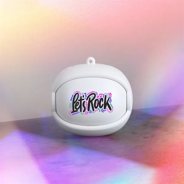 Wireless earbuds with a rotating case that spins to reveal three... from ASI 61966 HPG / OrigAudio HPG Gold