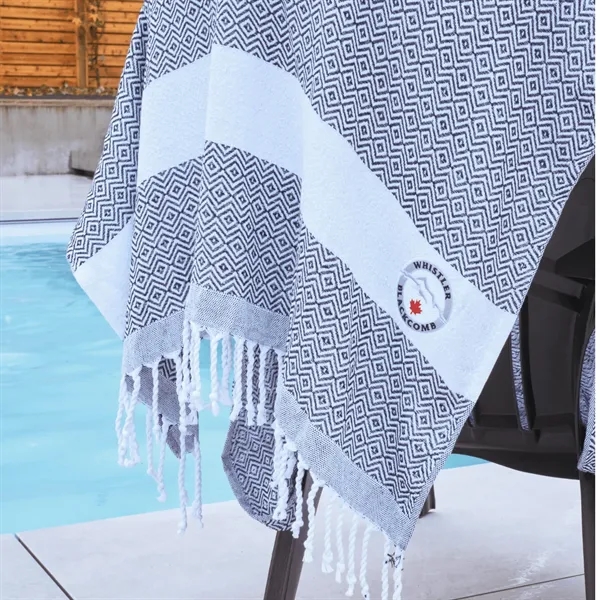 Thoughtfully crafted from a premium blend of 80% recycled polyester and... from ASI 73520 Neet Feet / Kanata Towel