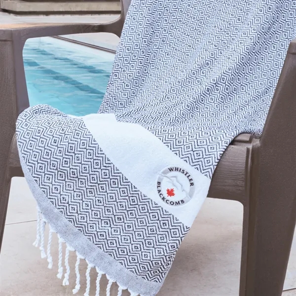 Thoughtfully crafted from a premium blend of 80% recycled polyester and... from ASI 73520 Neet Feet / Kanata Towel