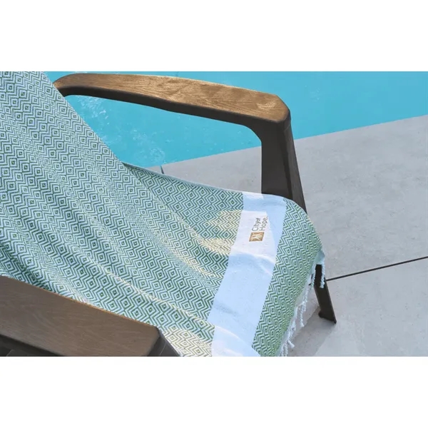 Thoughtfully crafted from a premium blend of 80% recycled polyester and... from ASI 73520 Neet Feet / Kanata Towel